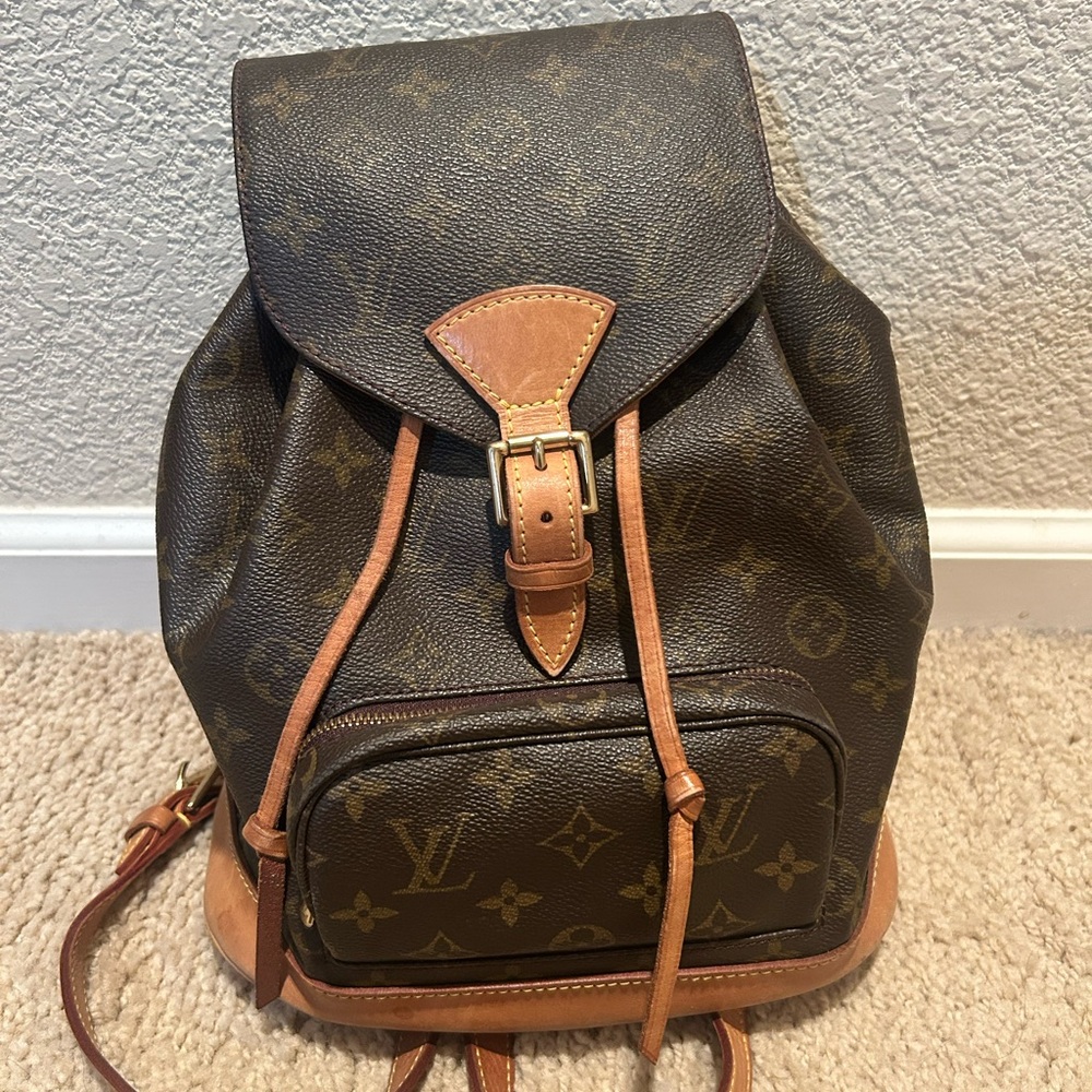 Louis Vuitton Brown Classic Backpack